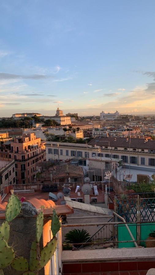 Spanish Steps Rome View Kültér fotó